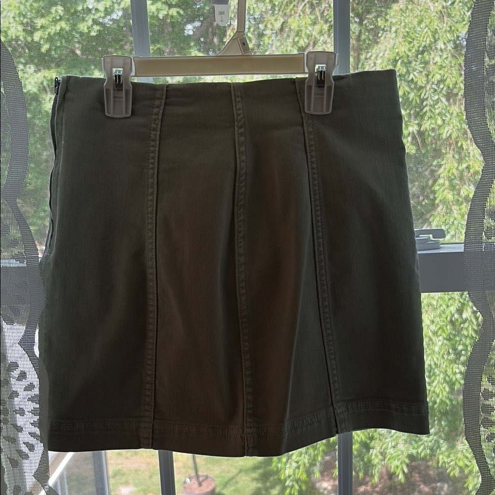 Target Black Pleated Pencil Mini Skirt